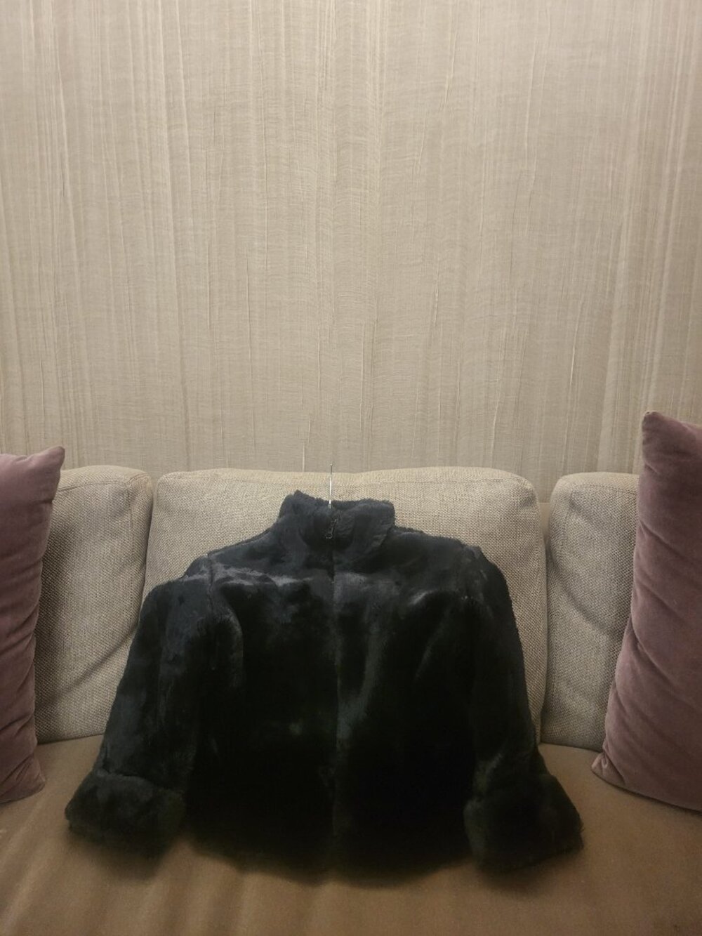Vintage Little Girls Gap Fur Jacket - Picture 14 of 15